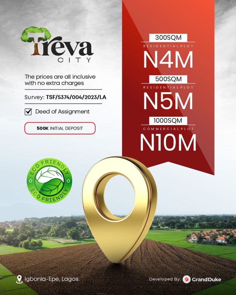 Land for sale in ibeju I