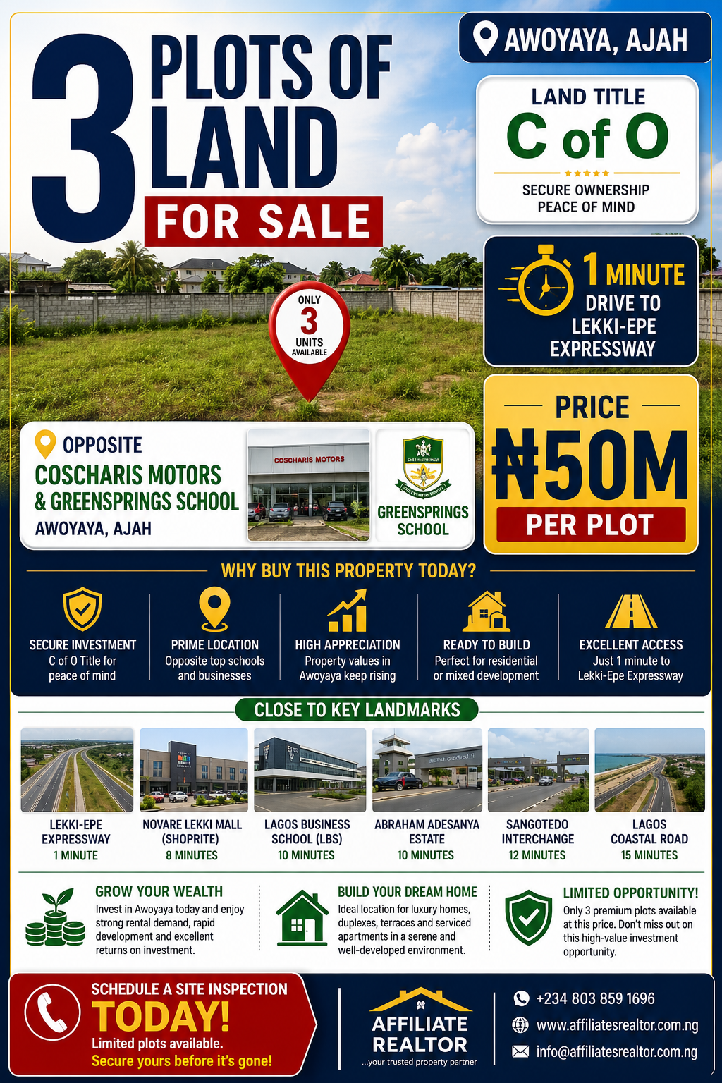 Land for Sale in Awoyaya Ajah