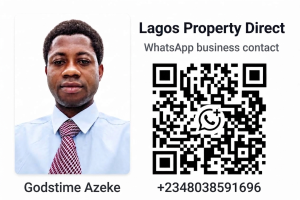 Lagos Property Direct contact Card